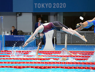 (Tokyo2020) Japan-Tokyo-Paralympics-Swimming-Damen 4x100m Medley 34 Punkte-Finale