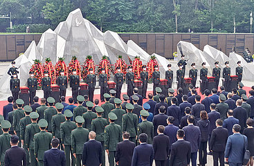 China-Liaoning-Shenyang-Koreanische Kriegs-chinesischer Soldaten-RESTEE-Bestämonie (CN)