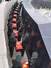 China-Liaoning-Shenyang-Koreanische Kriegs-chinesischer Soldaten-RESTEE-Bestämonie (CN)