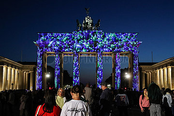 Deutschland-Berlin-Festival der Lichter