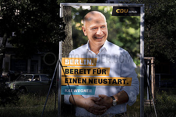Kai Wegner  CDU Walplakat