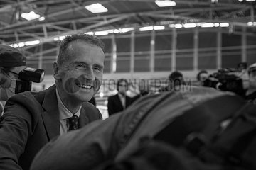 Herbert Diess bei der Internationale Automobilausstellung ( IAA ) in München