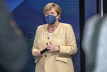 Bundeskanzlerin Angela Merkel  IAA Muenchen  07.09.2021