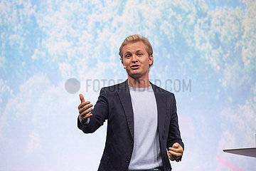 Nico Rosberg auf der Internationale Automobilausstellung ( IAA ) in München