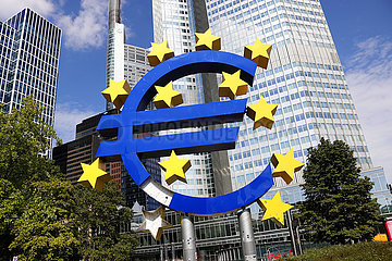 Euro-Skulptur  Frankfurt am Main