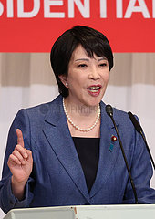 Japan-Tokyo-LDP-Kandidaten-Führungswahlen