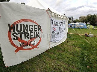 Hungerstreik-Camp