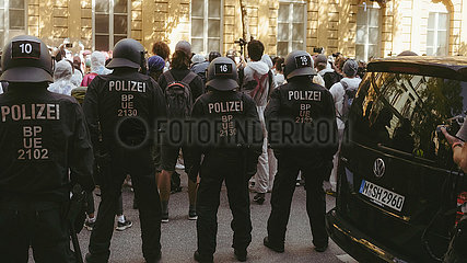 No Future Demo gegen die IAA in München