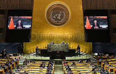 United Nations-XI Jinping General Assembly-Generaldebatte