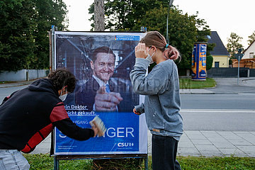 Adbusting zur Bundestagswahl