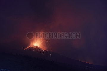 Spanien-La Palma-Vulkanausbruch
