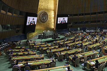 Nicht-General-Montage-General Debatte UN-General-Assembly-Generaldebatte