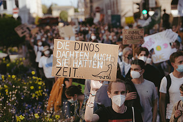 Fridays for Future Großstreik am 24.09.21 in München
