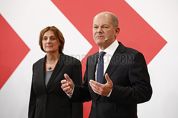 SPD Wahlabend im Willy-Brandt-Haus  26. September 2021