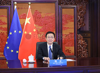 CHINA-BEIJING-HAN ZHENG-EU-ENVIRONMENT AND CLIMATE DIALOGUE (CN)