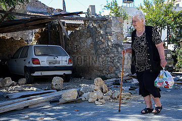 GREECE-CRETE-HERAKLION-EARTHQUAKE