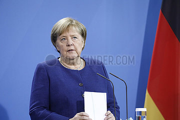 Bundeskanzleramt Treffen Merkel al-Mnefi