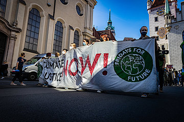 Klimastreik Fridays for Future München am 01.10.2021