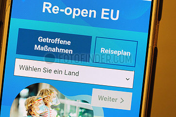 Deutschland  Bremen - die offzielle app Re-open EU informiert ueber alle aktuellen Corona-Bestimmungen und funktioniert mit maschinellen Uebersetzungen