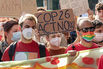 COP 26: Klimademo in Mailand