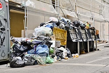 Müllstreik in Marseille