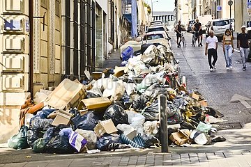 Müllstreik in Marseille