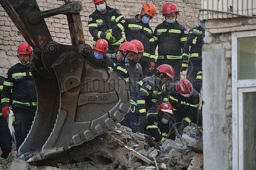 Georgia-Tifli-Building Collapse-Rettung