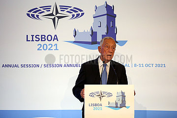 Portugal-Lissabon-NATO-Parlamentarische Montagessierte