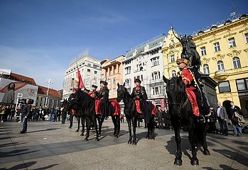Kroatien-Zagreb-Cravat-Tag