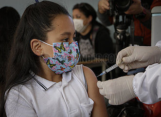 Ecuador-Quito-Covid-19-chinesischer Impfstoff