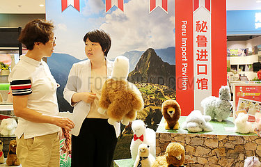 China-Shanghai-Ciie-peruanische Gefüllte Spielzeug (CN)