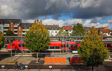 Stadtbahnhof  Iserlohn  Nordrhein-Westfalen  Deutschland