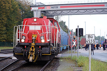 Deutschland-Hamburg-China-Europe-Güterzug-Ankunft
