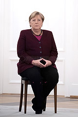 Angela Merkel  Entlassungsurkunde