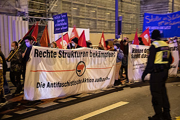 10 Jahre Selbstenttarnung des NSU: Antifaschistische Demo in München