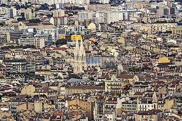 Kirche Saint-Vincent-de-Paul in der Altstadt von Marseille
