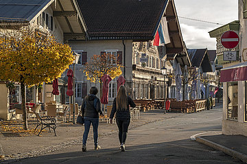 Miesbach  Marktplatz  9. November 2021