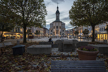 Stadtplatz  Traunstein  November 2021