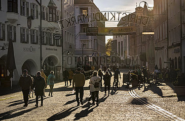 Rosenheim  Altstadt  7. November 2021