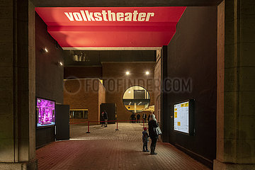 Muenchner Volkstheater  Neubau  Muenchen  November 2021