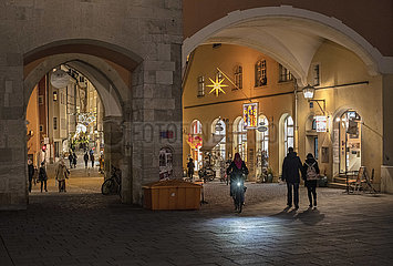 Brueckentor Regensburg  23. November 2021