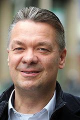 Deutschland  Bremen - Christian Seidenstuecker  CEO der Joke Event AG  mehrfach engagiert beim Aufbau von Infrastruktur fuer Impfzentren in der Corona-Pandemie
