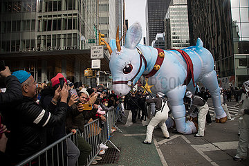 U.S.-New York-Macys Thanksgiving Day-Parade