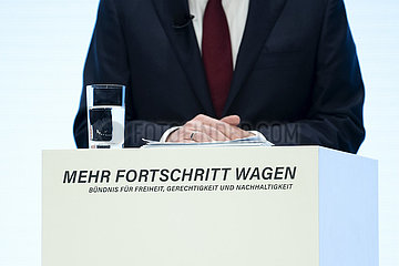 Olaf Scholz  Coalition Deal