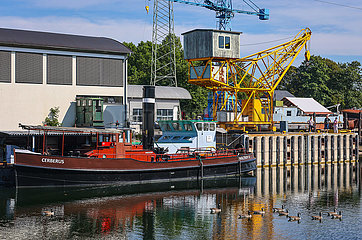 Altes Schiffshebewerk Henrichenburg  Schleusenpark Waltrop  Nordrhein-Westfalen  Deutschland