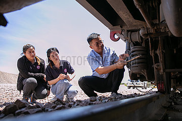 Laos-Vientiane-China-Laos Railway-Train-Fahrer-Trainee