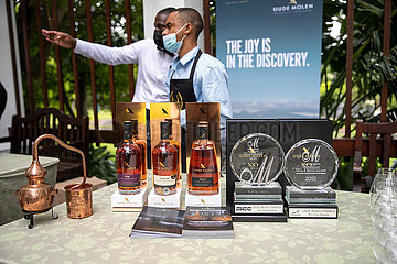 Südafrika-Kapstadt-Brandy-Wettbewerb-Verleihungszeremonie