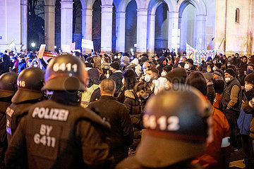 Querdenken Demonstration in München
