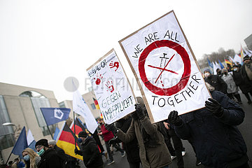 Protest AfD - Gegen Impfplicht