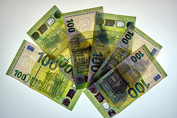 Deutschland  Bremen - Faecher aus 100-Eurobanknoten